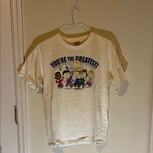 Peanuts Cream T-Shirt with Graphic